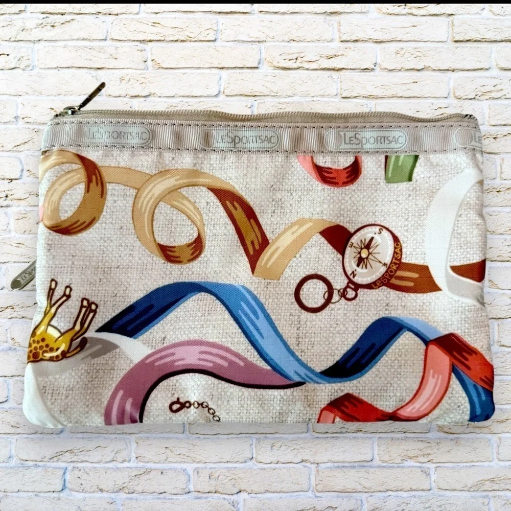 Lesportsac Cosmetic Bag / Pouch / Clutch / Makeup * EUC